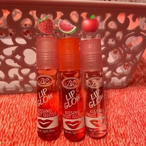 (3) Fruity Roll on lip glosses